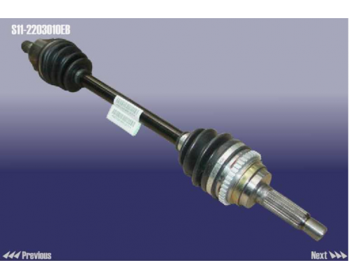 Привод левый чери qq